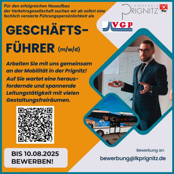 Stellenausschreibung GF