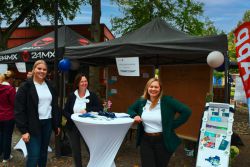 Unser Stand auf dem Brandenburgtag (Foto: LK Prignitz)